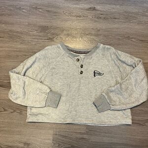 Iowa Hawkeyes Gray Sweater